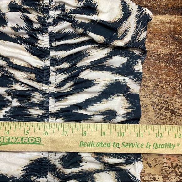 NEW MARIA CHER moreno mich midi dress in ethnic ecru XS - Picture 8 of 10